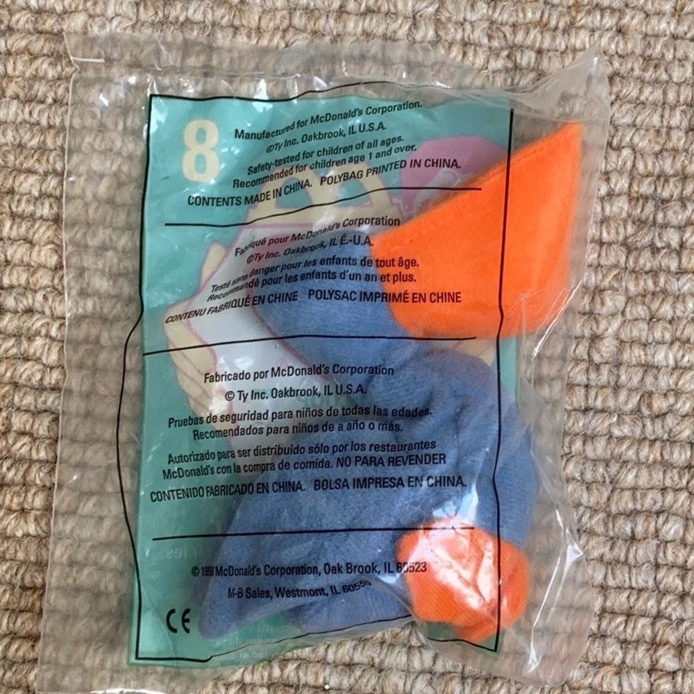 Scoop the Pelican Teenie Beanie Baby